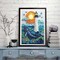 Moon Lighthouse Special Shape Diamond Art Kits for Adults Beginners,DIY Sea Dolphin Crystal Rhinestones Diamond Painting Kit for Adults,5D Diamond Art Painting for Home Wall Decor 12 X 16inch